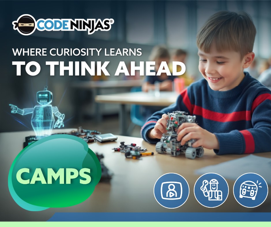 Code Ninjas Facebook ad: Coding Camps For Kids in - Mount Pearl (Mount Pearl) |…