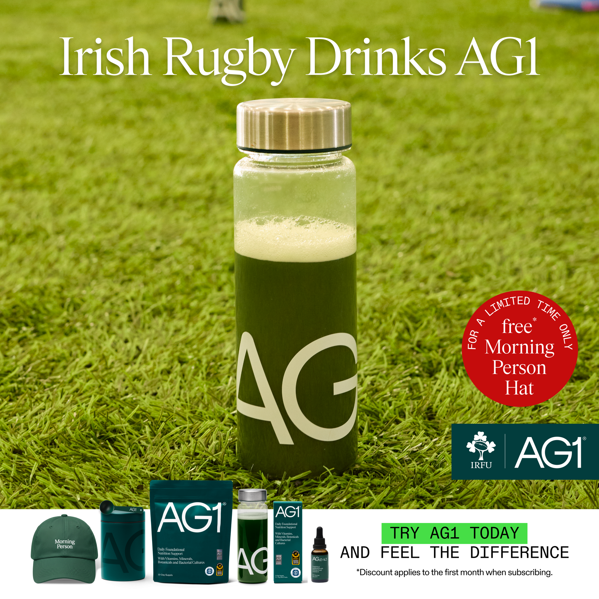 AG1 by Athletic Greens Facebook ad