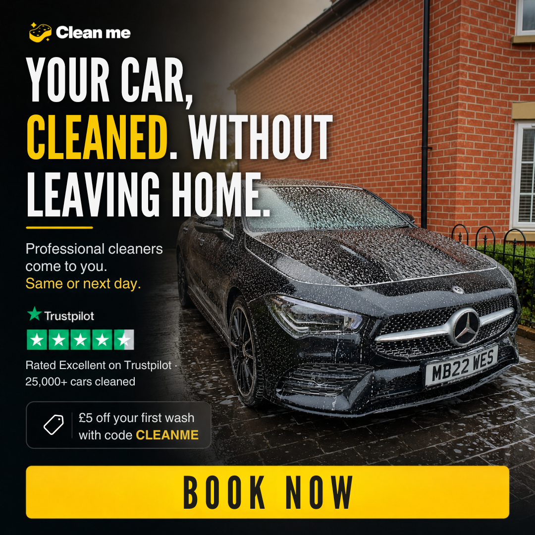Clean Me Facebook ad: We come to you