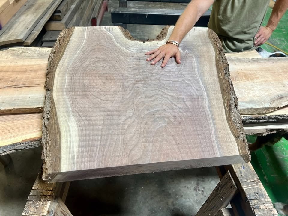 Sarah Miller Facebook ad: Kiln Dried Black Walnut - Huge Selection