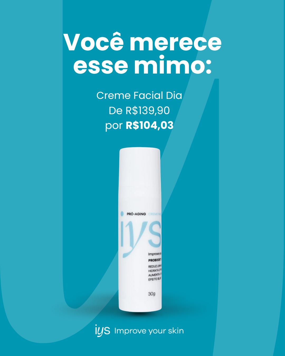 IYS Cosmetics Facebook ad