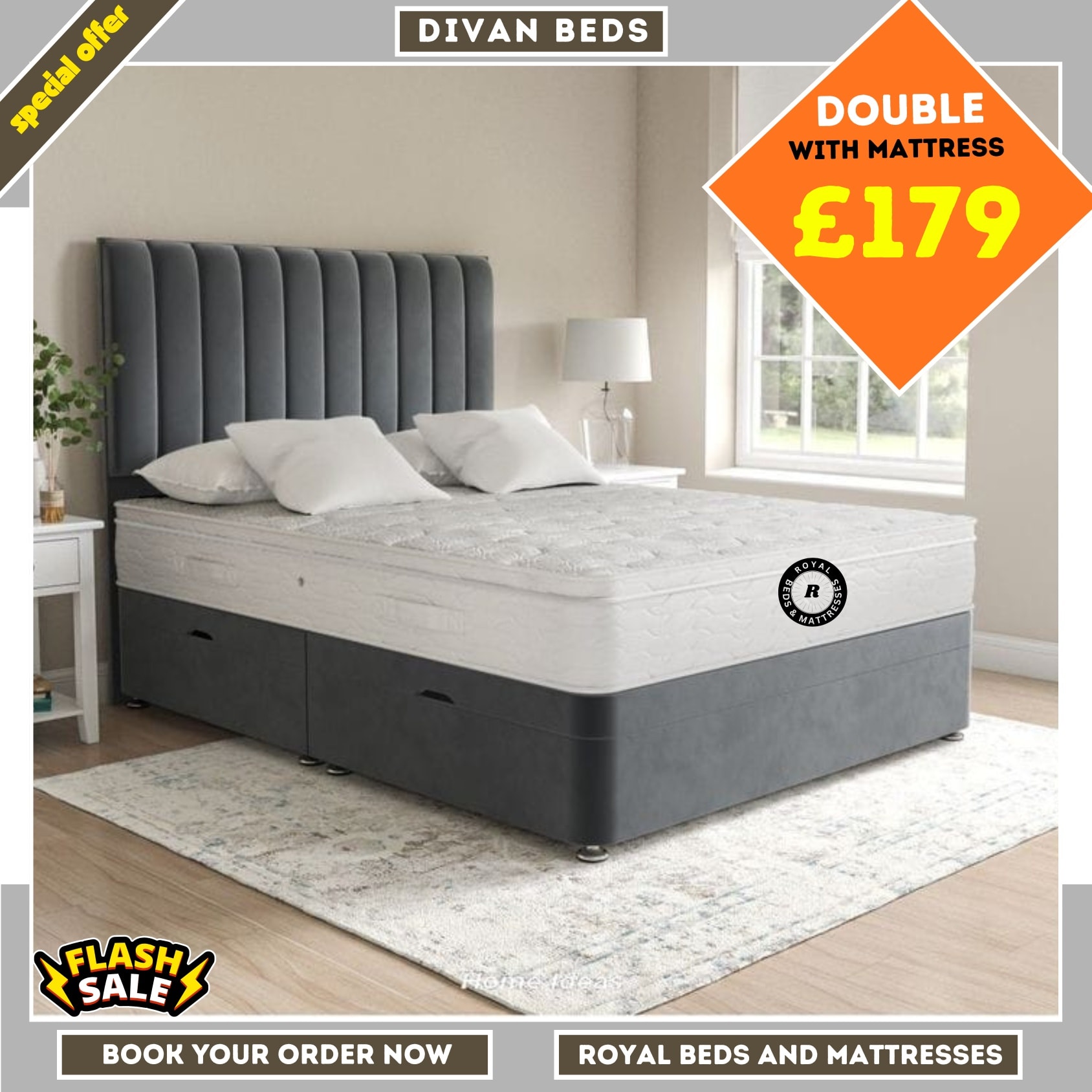 Royal Beds and Mattresses Facebook ad: ๐ ๐๐๐ ๐ฆ๐ฃ๐๐๐๐๐ ๐ข๐๐๐๐ฅ