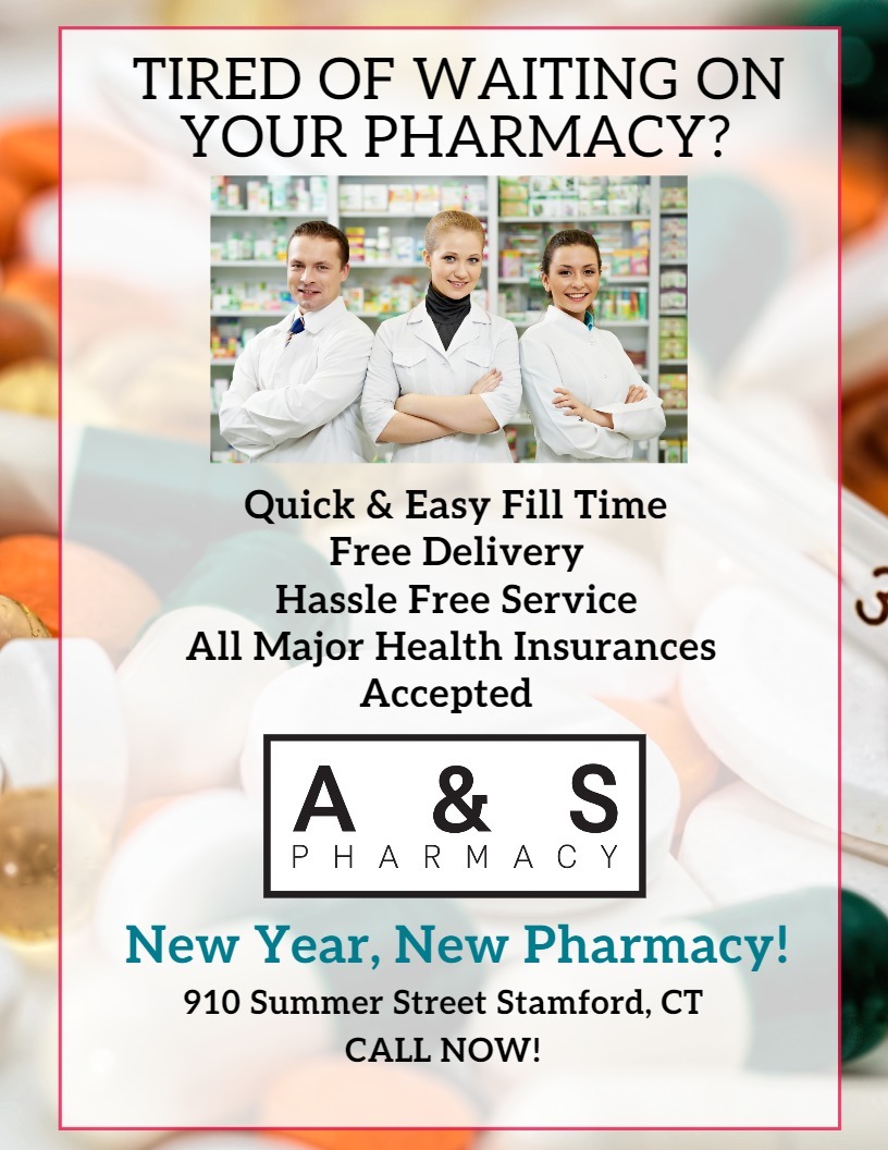 A&S Pharmacy Facebook ad from Jan 12, 2024