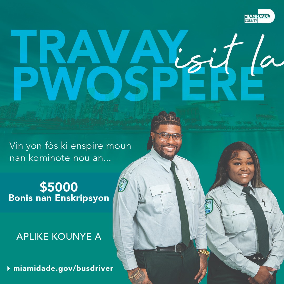 Miami-Dade County Department of Transportation and Public Works Facebook ad