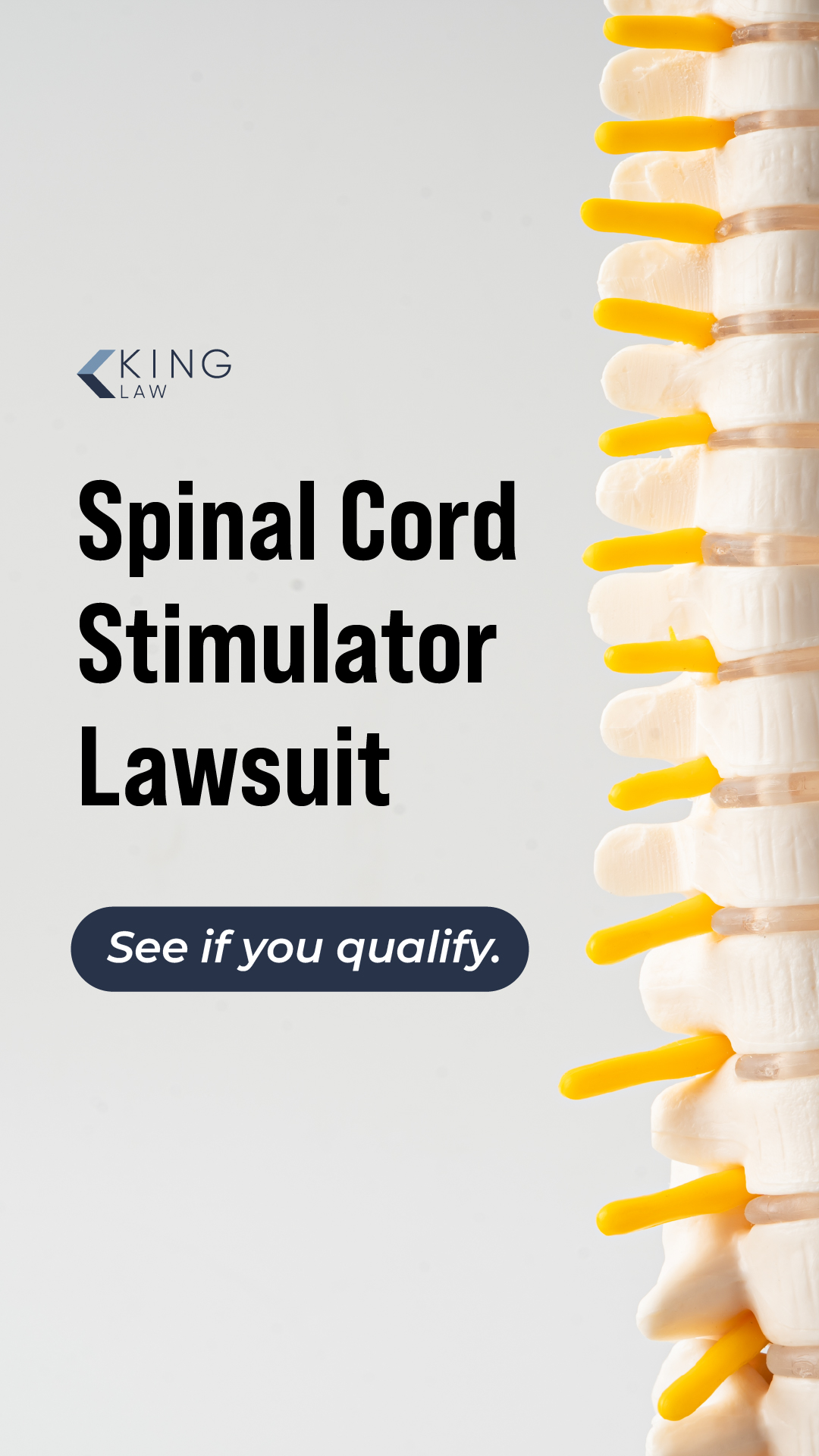 King Law Facebook ad