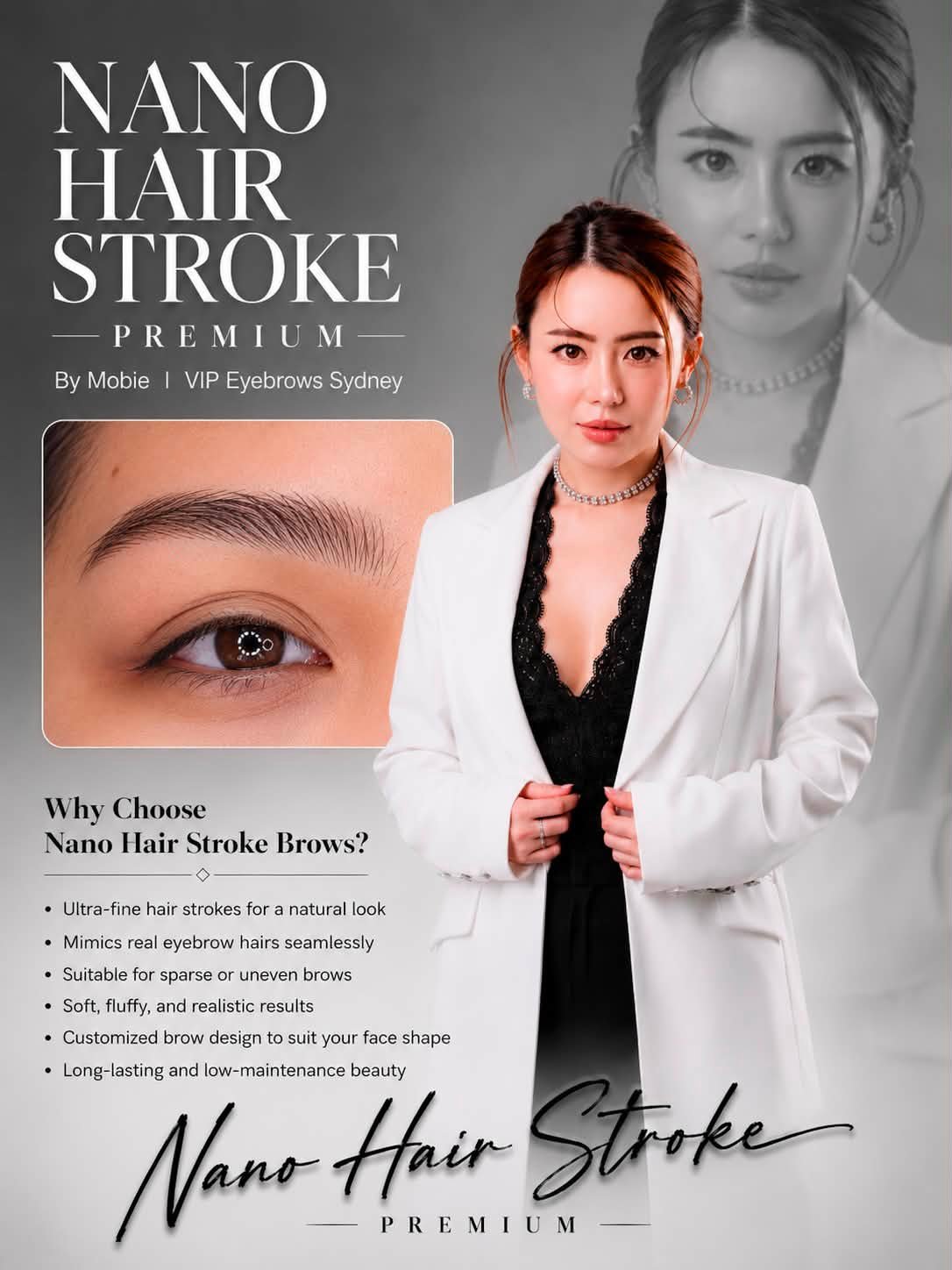 VIP Eyebrows Facebook ad