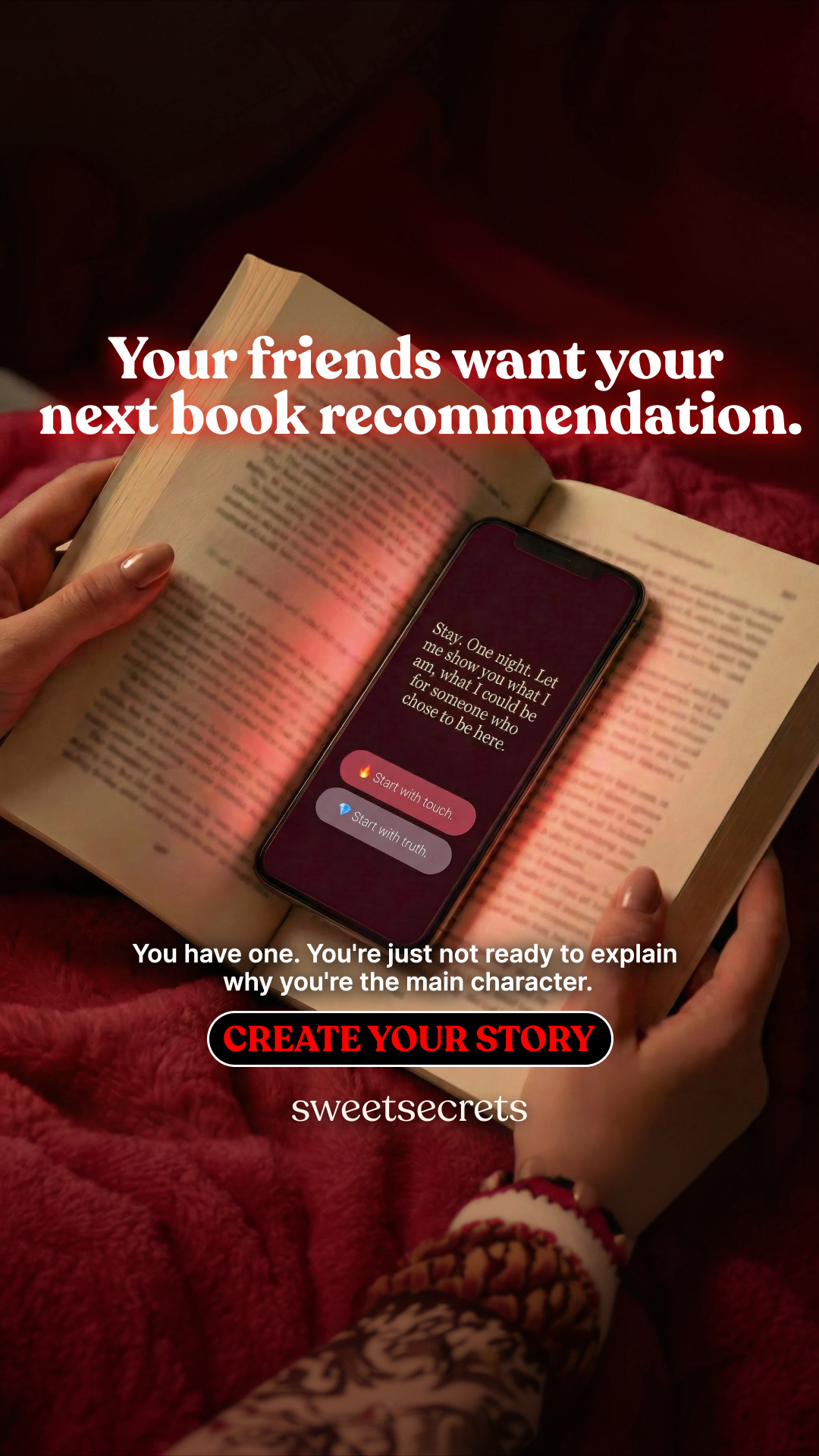 Sweetsecrets Facebook ad