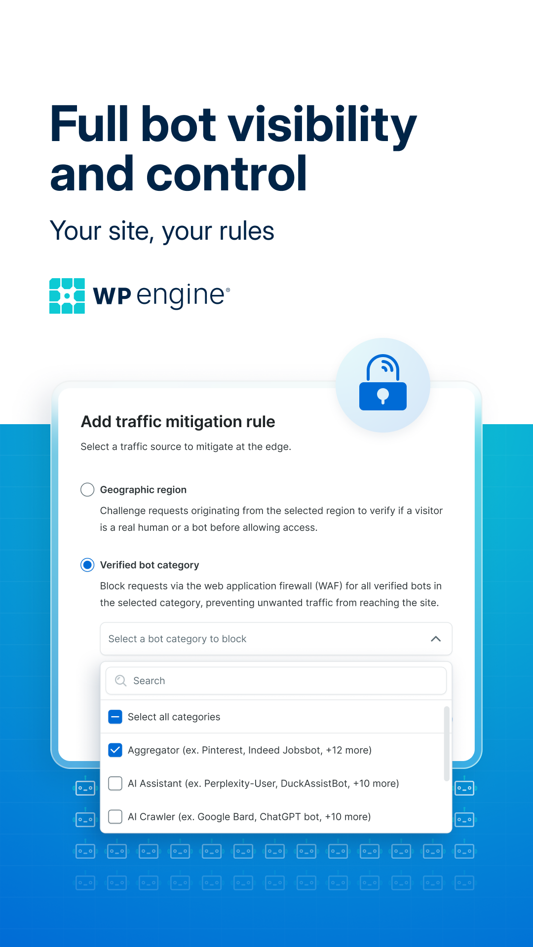 WP Engine Facebook ad