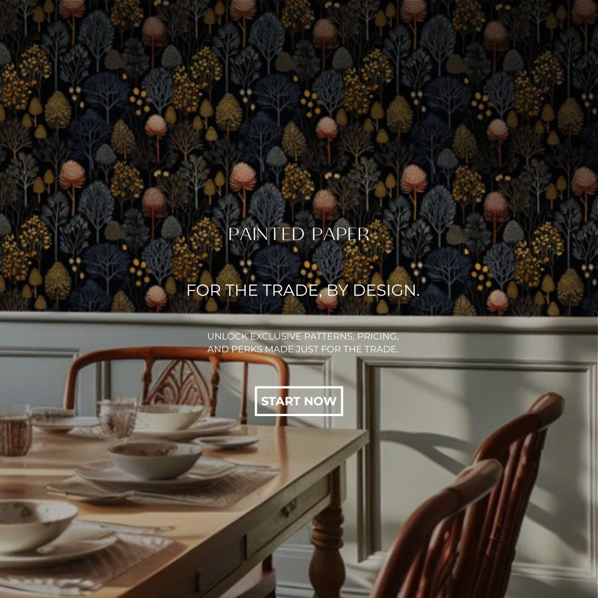 The Painted Paper Facebook ad