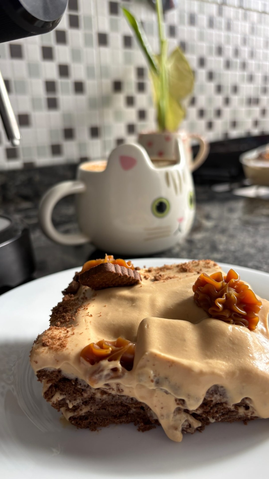 Eve Recetas Facebook ad: Creo que el olor a café es uno…