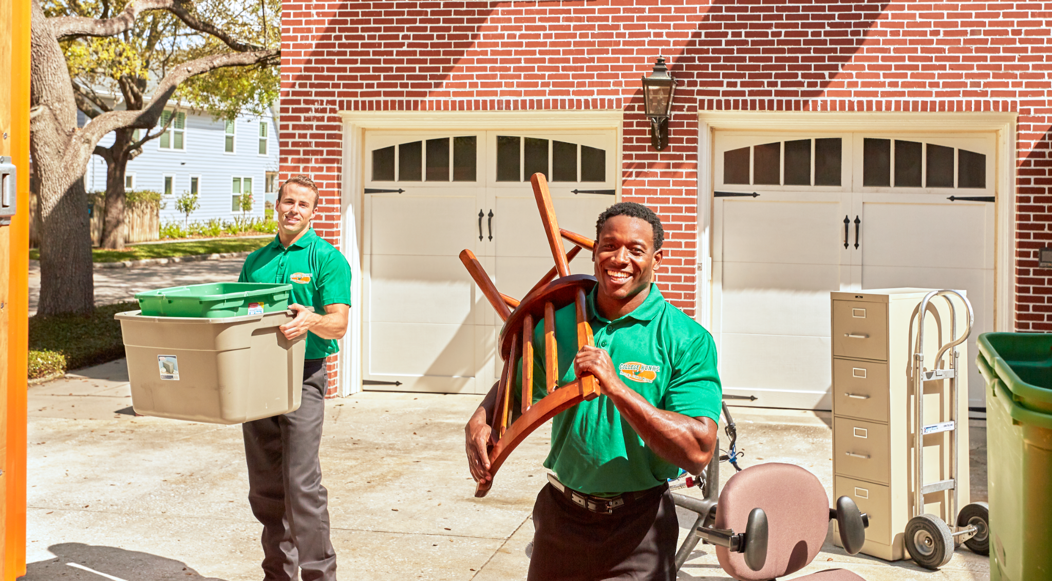 College Hunks Hauling Junk and Moving Facebook ad
