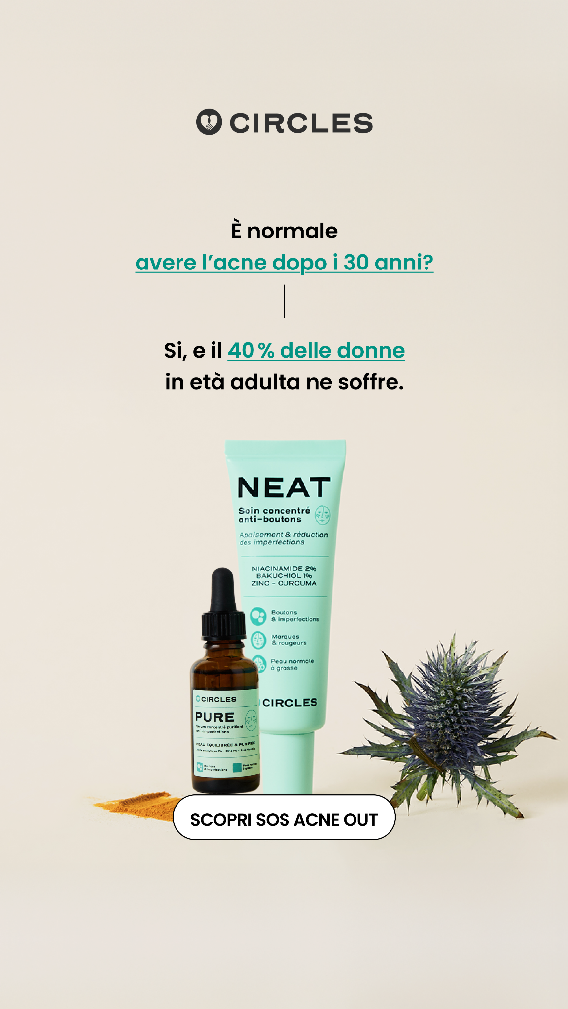 Circles Italia Facebook ad