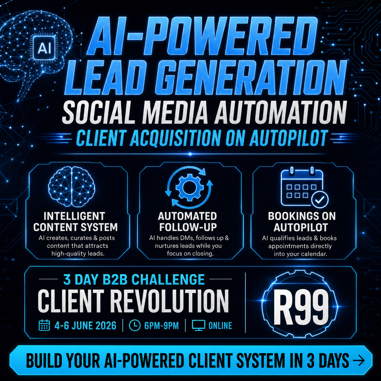 Van Studios Facebook ad: AI-Powered Lead Generation. Automated Follow-Up. Clients…