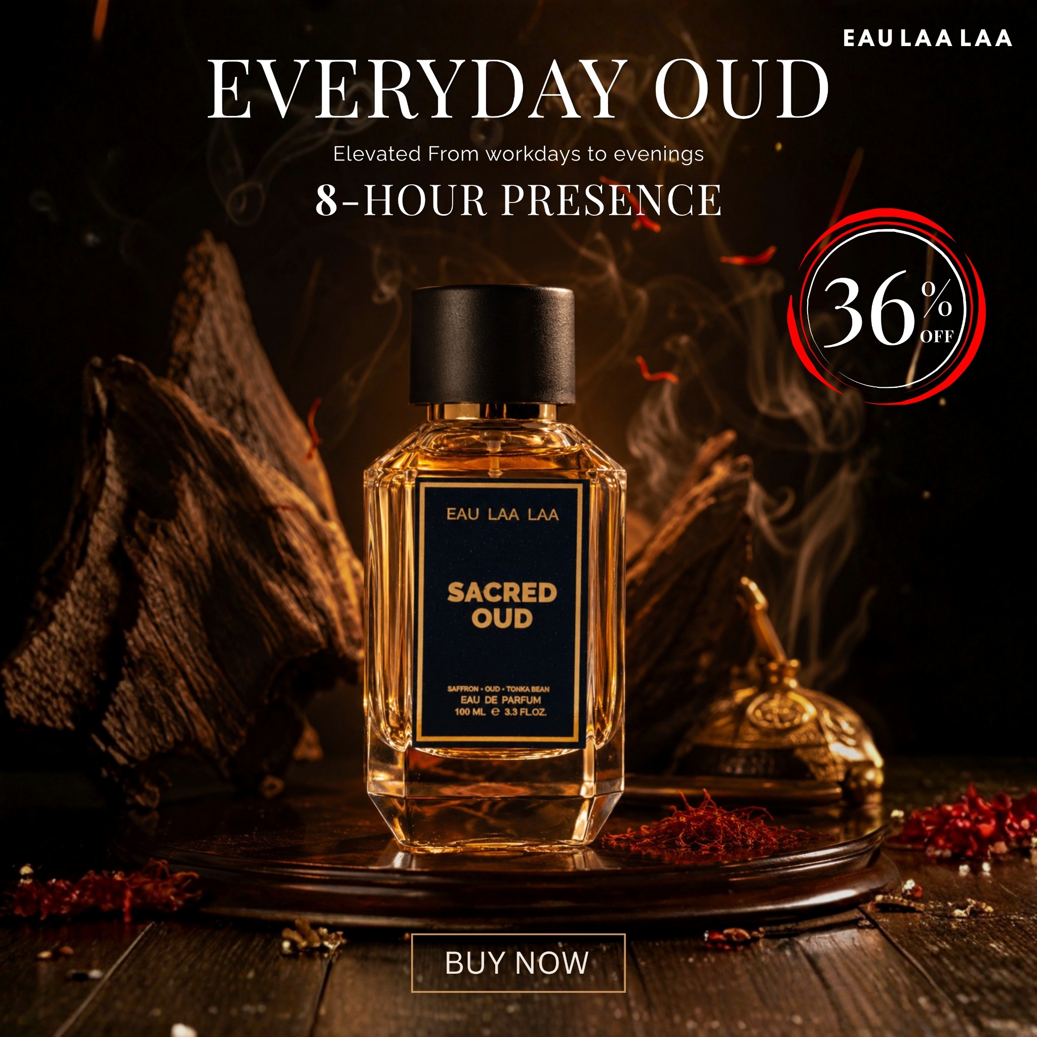 Eau Laa Laa Facebook ad: Limited-Time 36% OFF