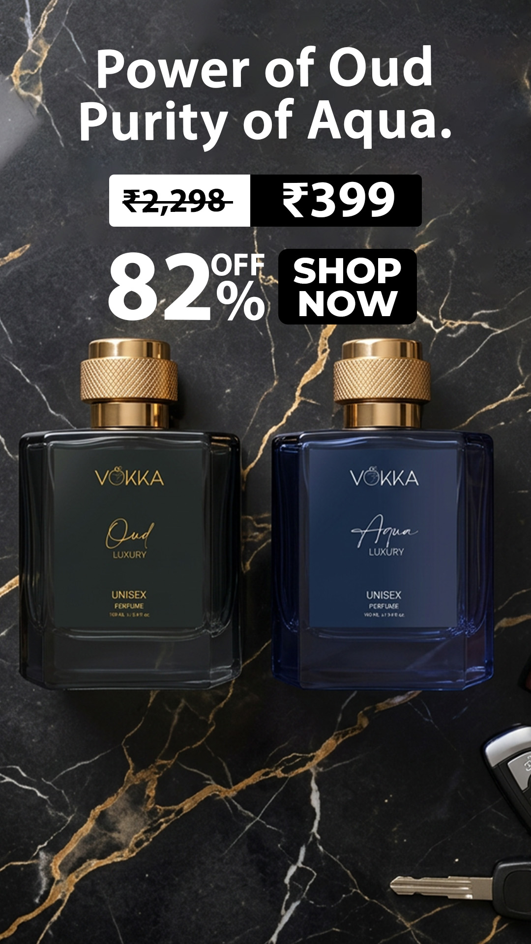 Vokka Perfumes Facebook ad