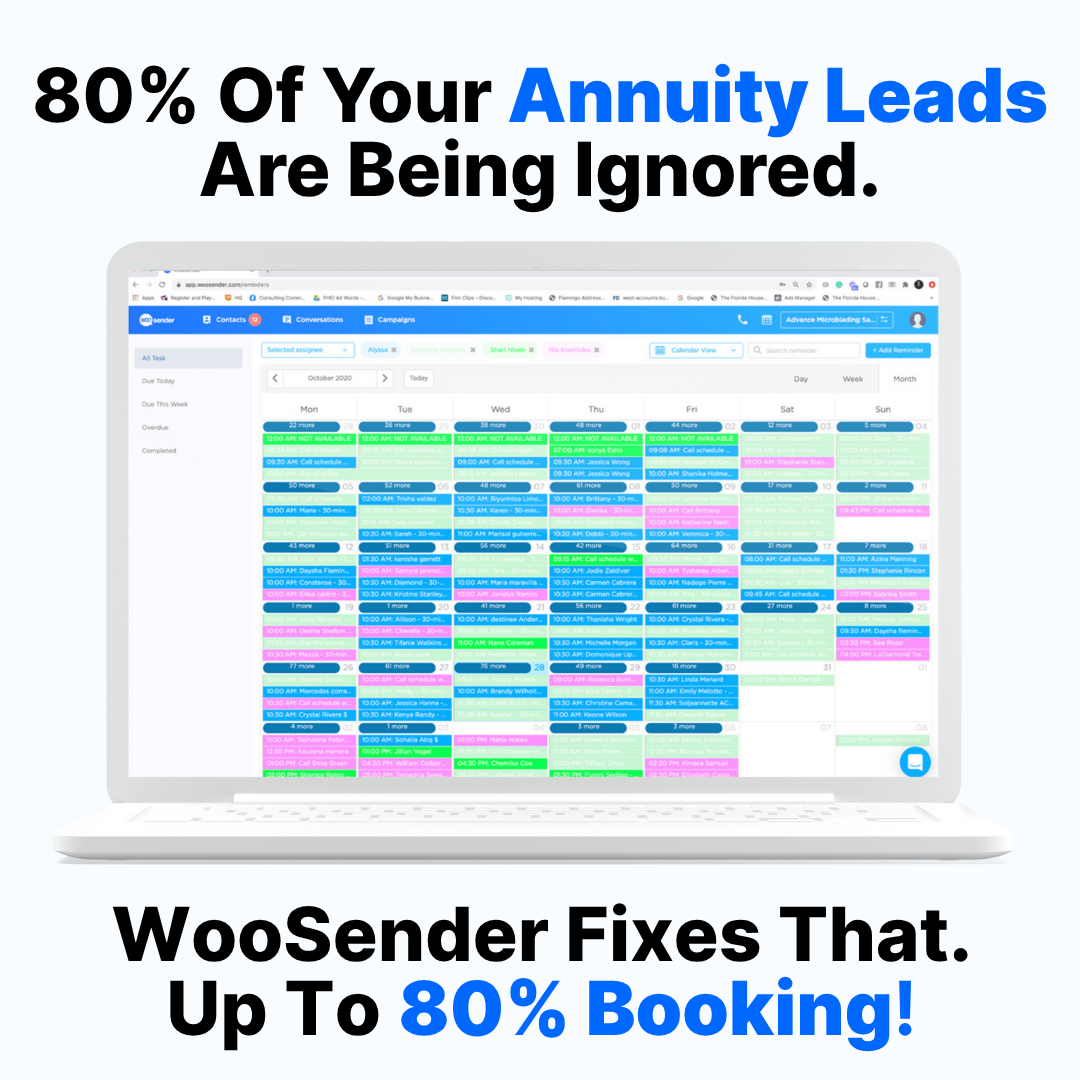 WooSender AI Facebook ad