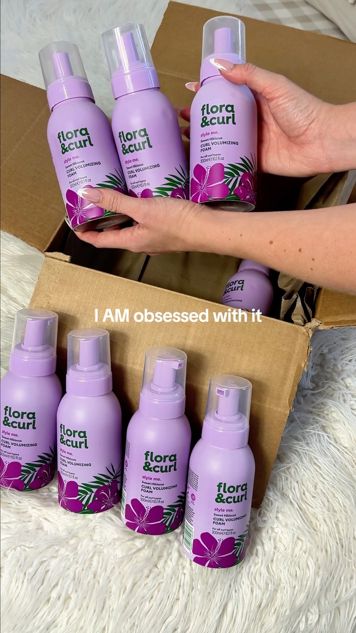 Flora & Curl Haircare Facebook ad: We don’t play when it comes to our…