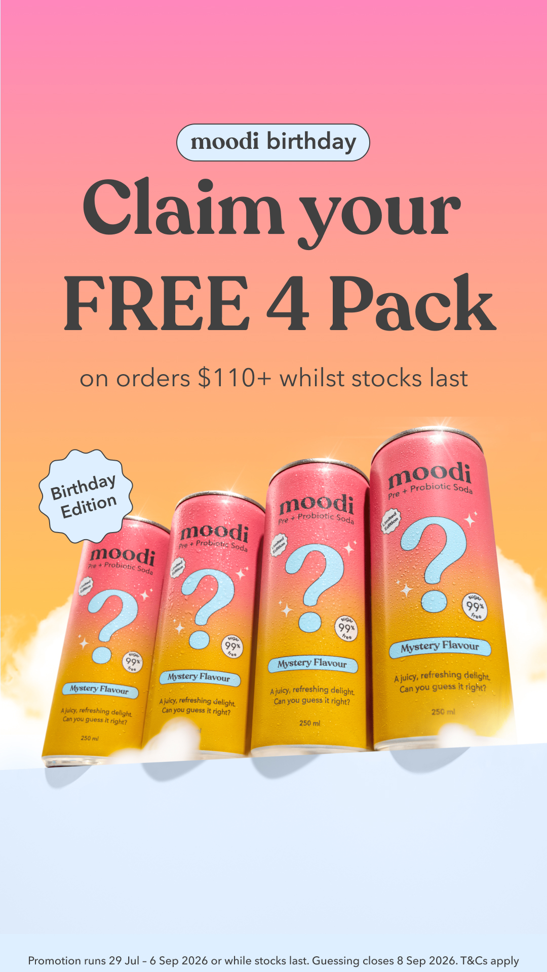 Moodi Facebook ad