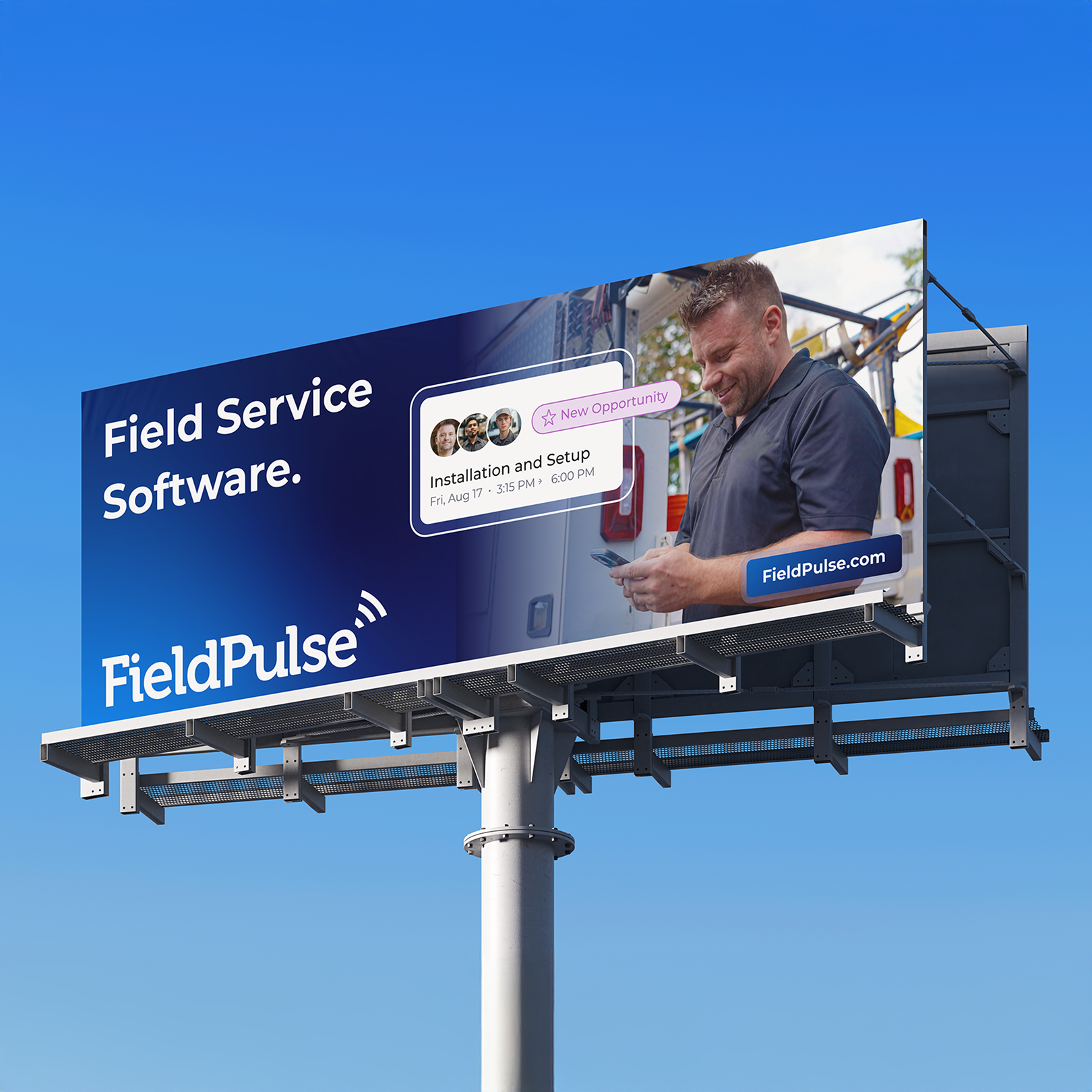 FieldPulse Facebook ad