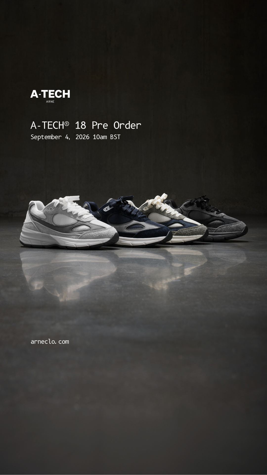 Arne Facebook ad: ARNE A-TECH 18