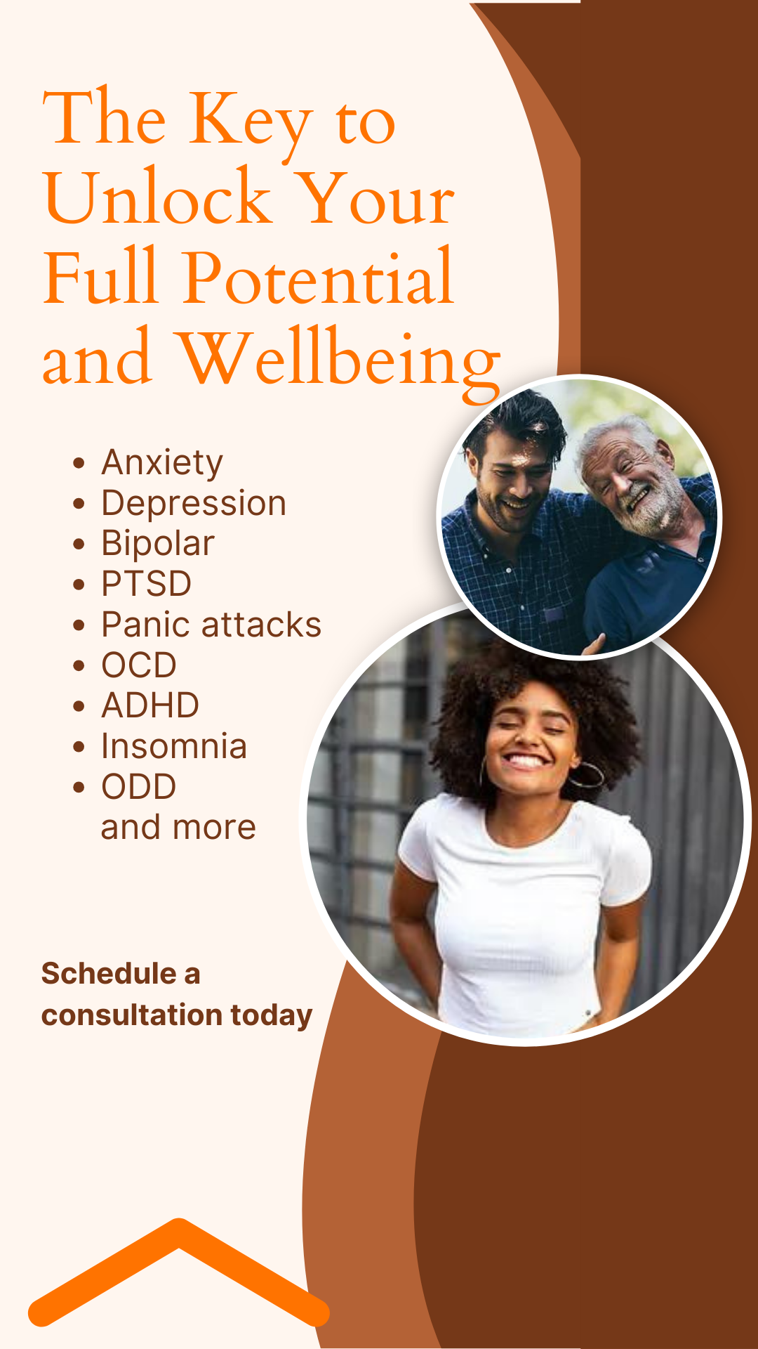 Mosaic Mental Health and Wellness Facebook ad