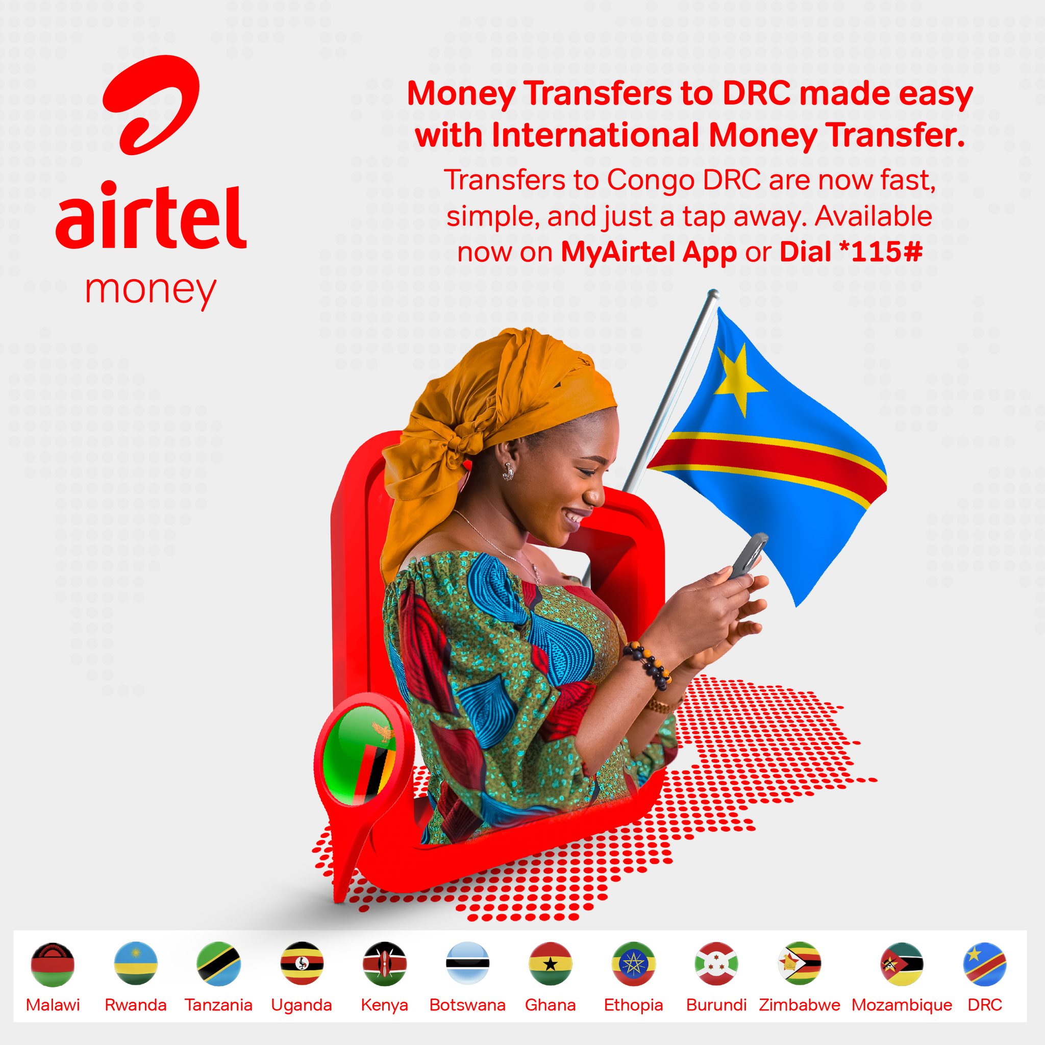 Airtel Money Zambia Facebook ad