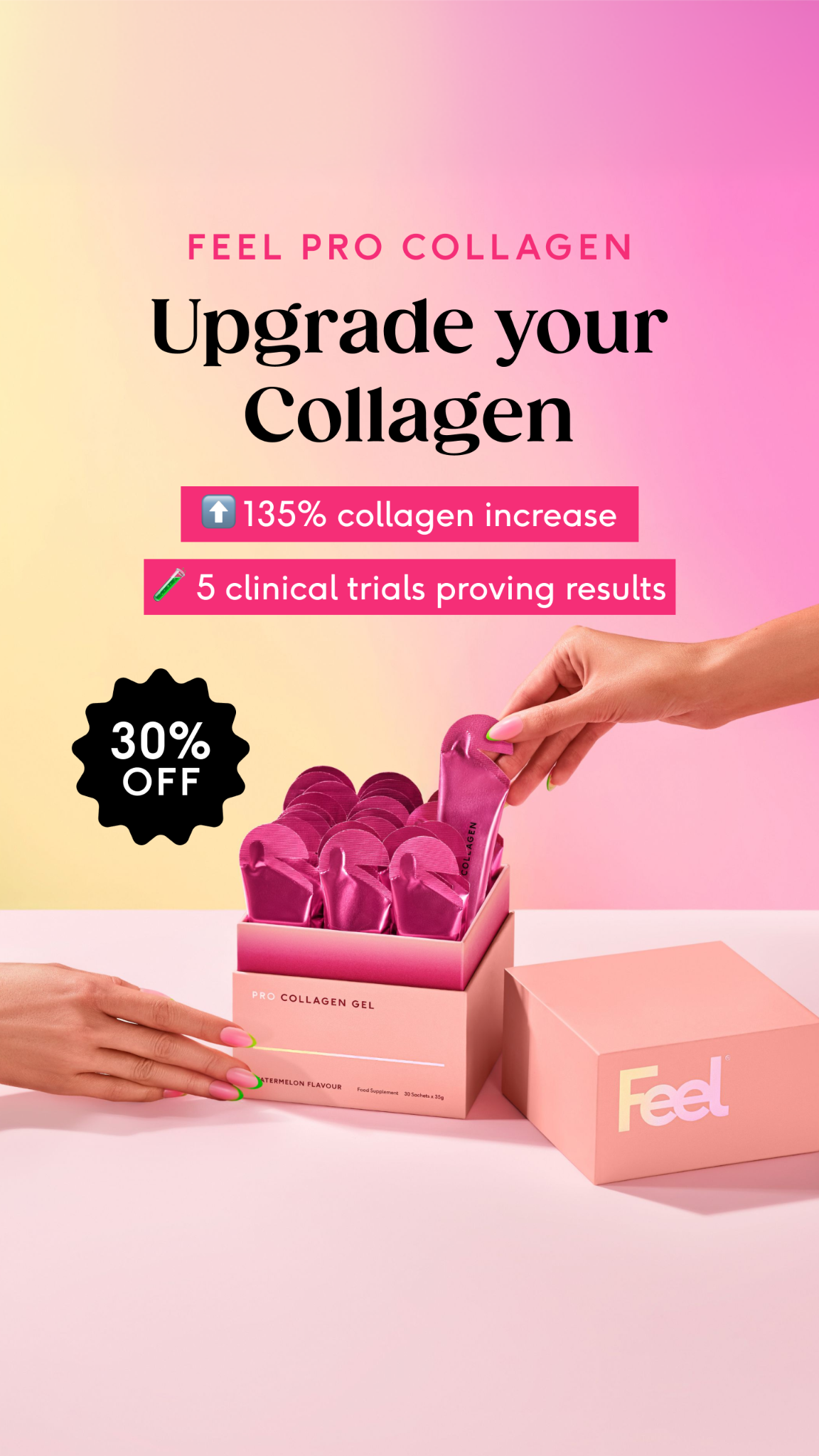 Feel Facebook ad