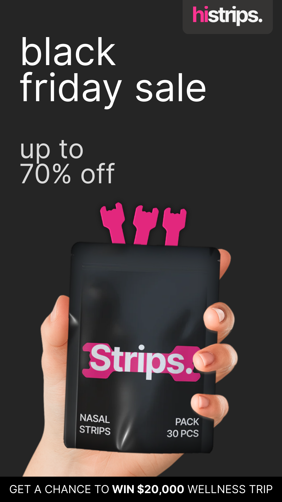 HISTRIPS Facebook ad