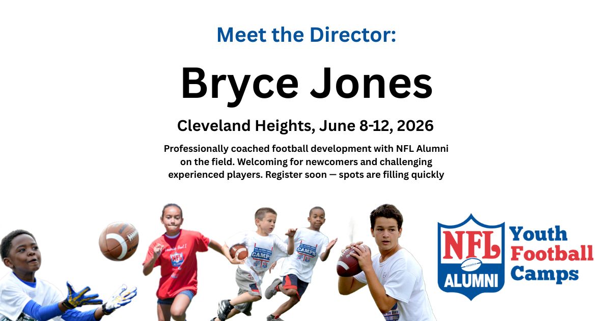 Ohio NFL Alumni Youth Football Camps Facebook ad: NFL Alumni Youth Football Camps