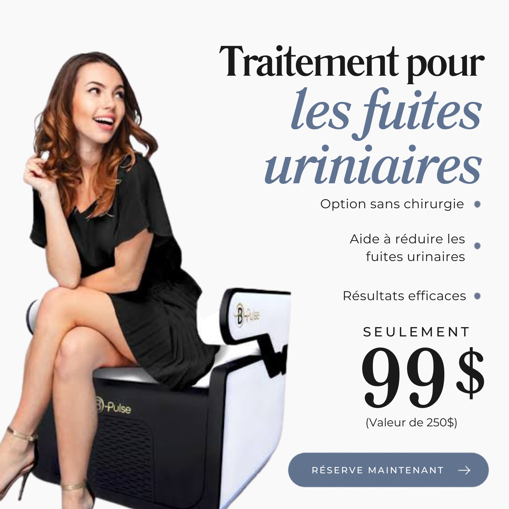 Innovaderm Esthétique Facebook ad: Clique ici