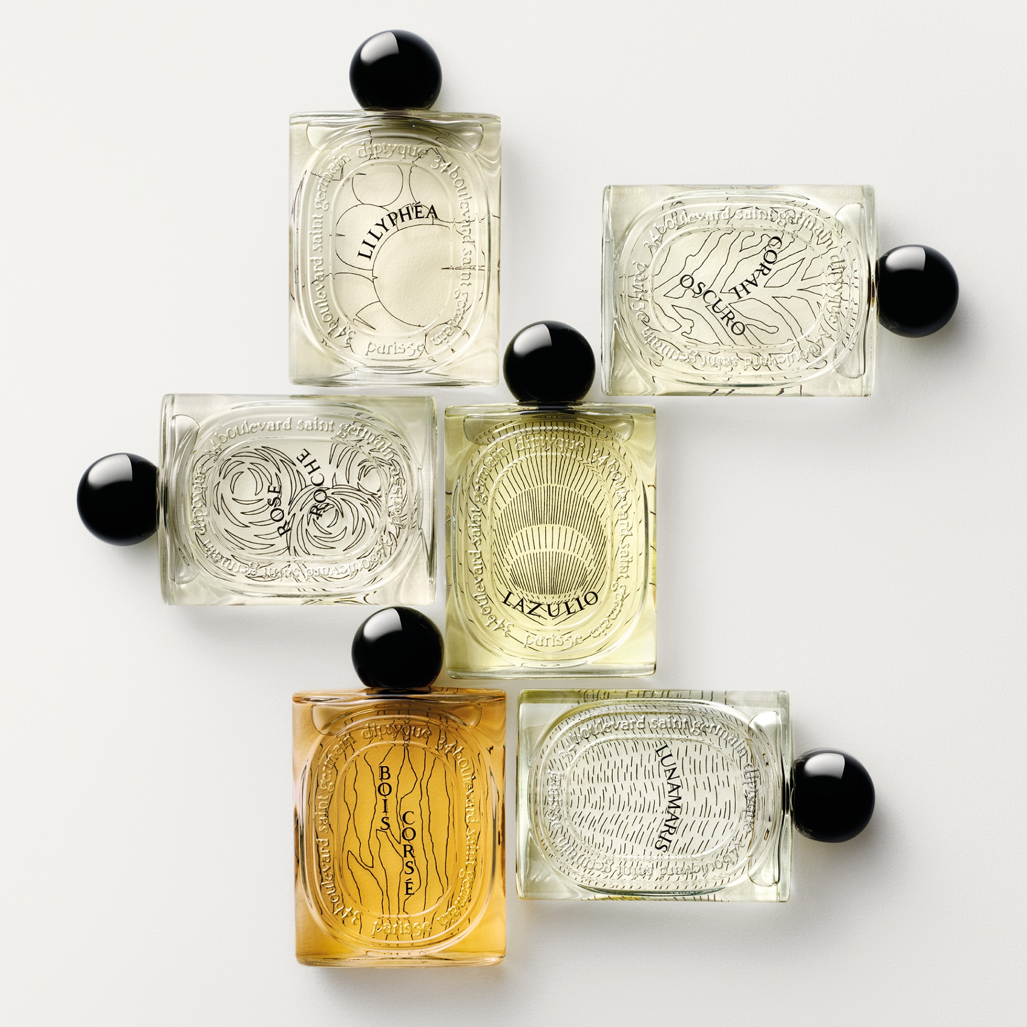 diptyque Facebook ad: Les Essences de Diptyque
