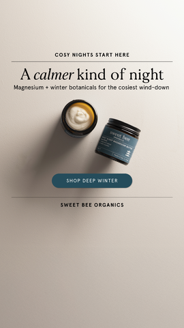Sweet Bee Organics Facebook ad