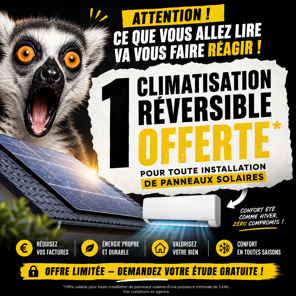 Mon Aide Solaire Facebook ad: Panneau Solaire - Corrèze