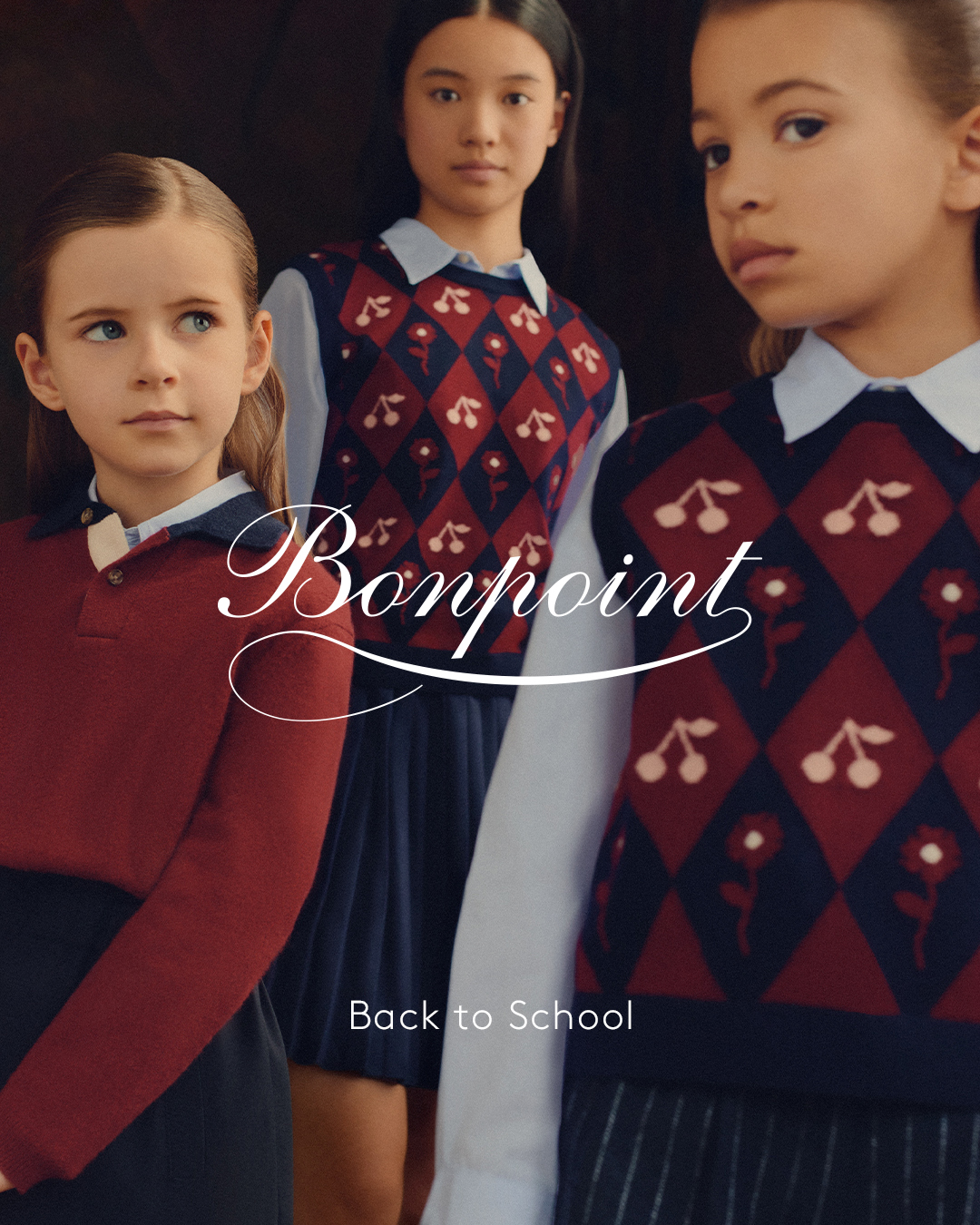 Bonpoint Facebook ad: Back to School Collection
