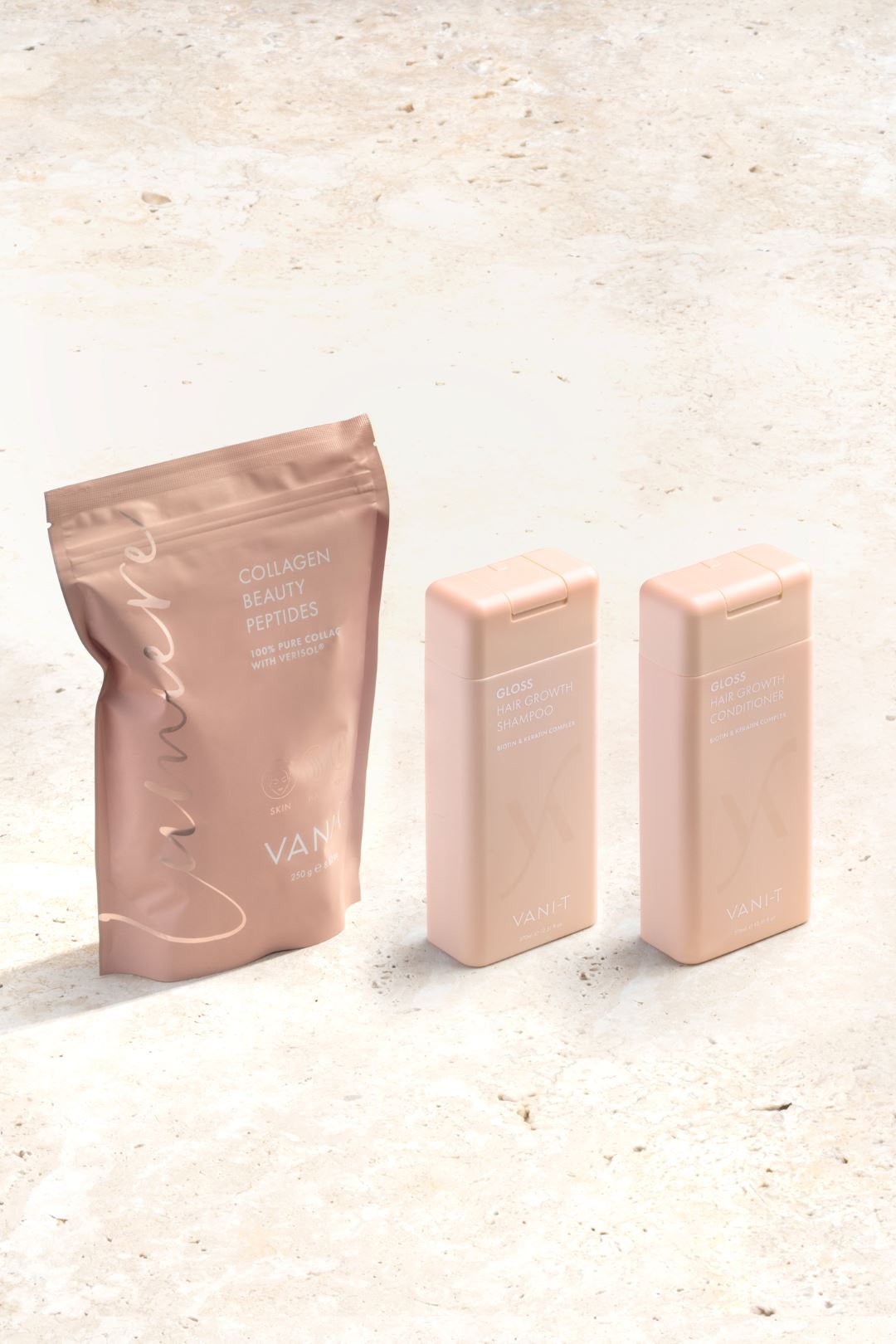 VANI-T Facebook ad: Give your hair the routine it deserves Shop…