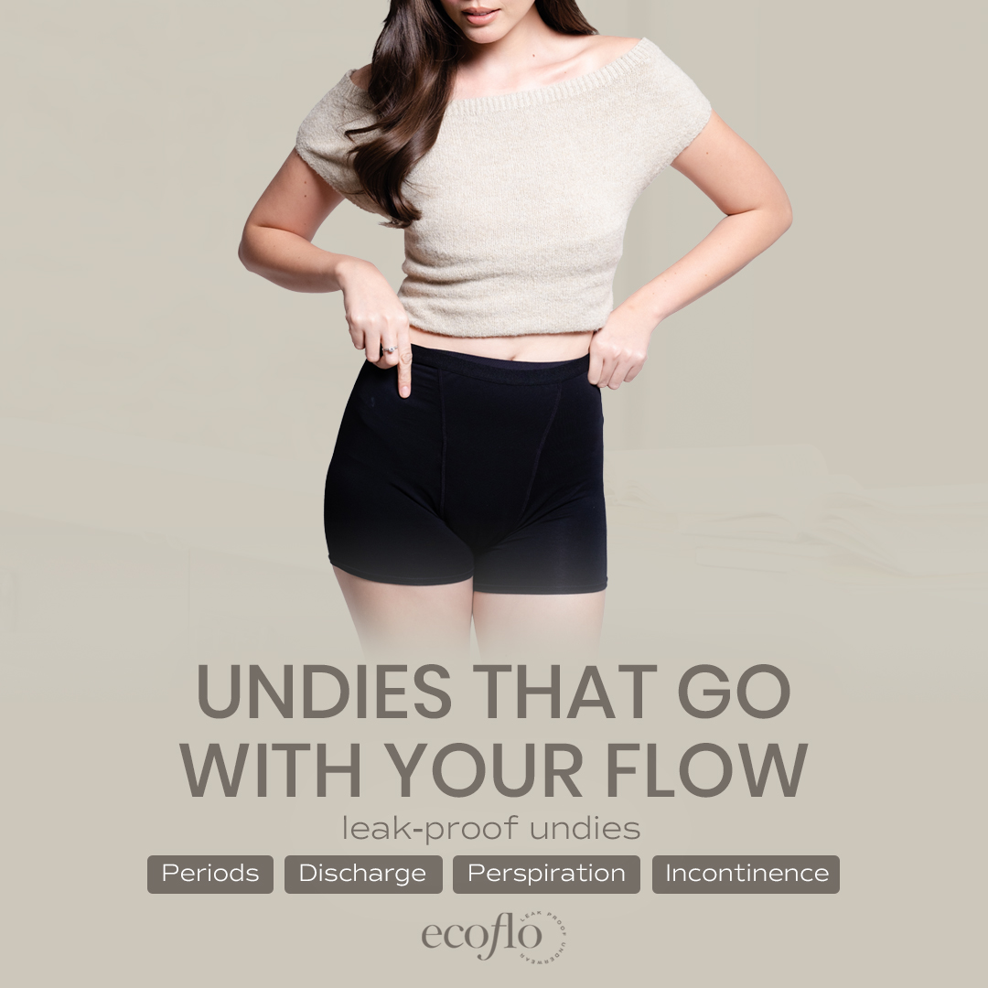 Ecoflo Leakproof Underwear Facebook ad