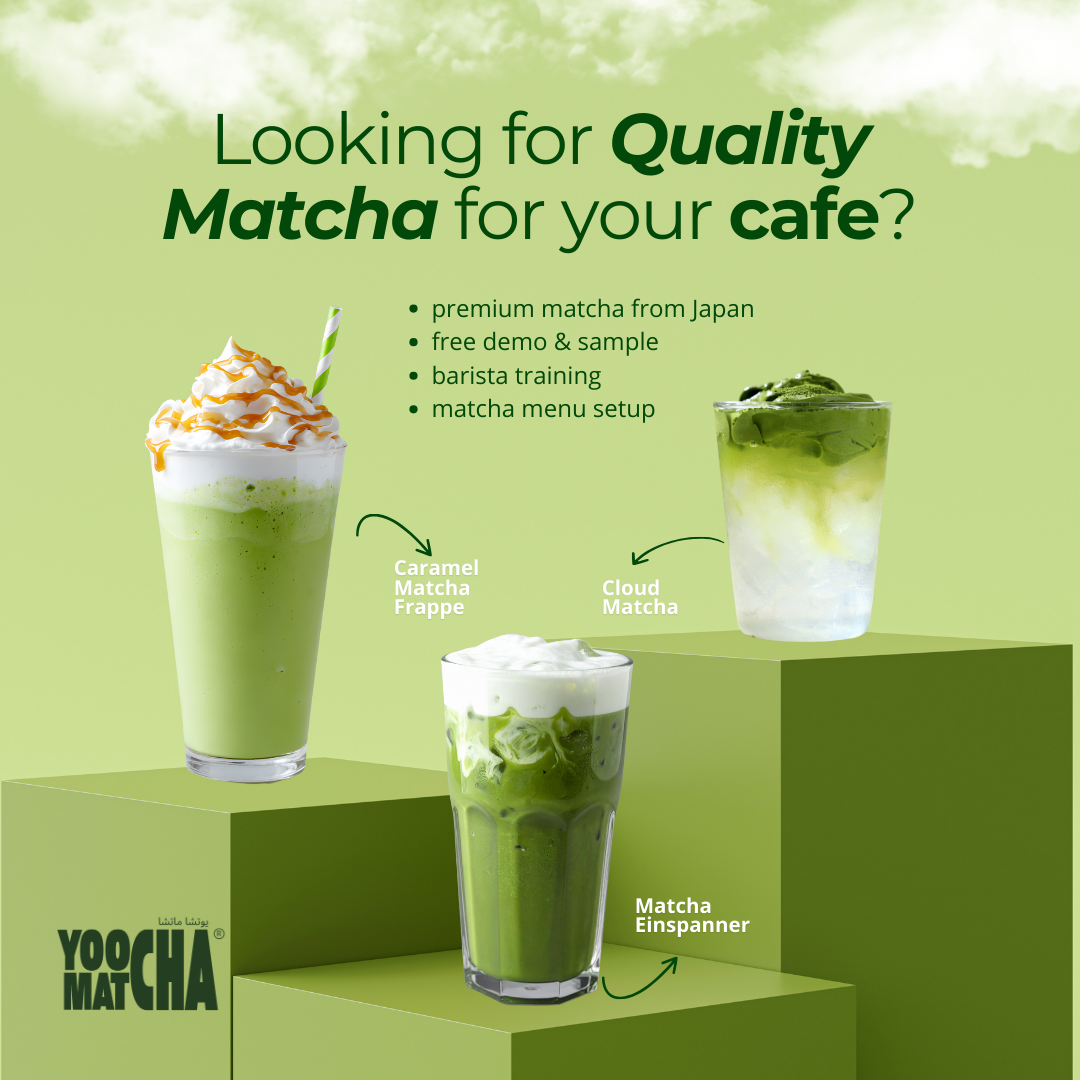 Yoocha Matcha Facebook ad