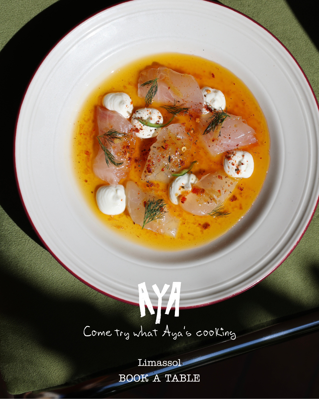Aya Cooks Facebook ad