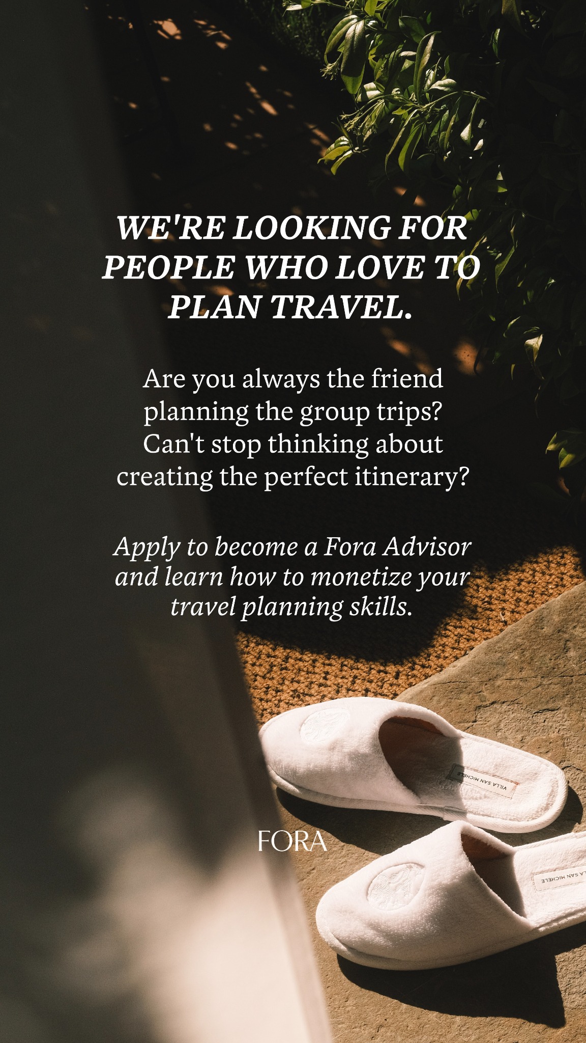 Fora Community Facebook ad