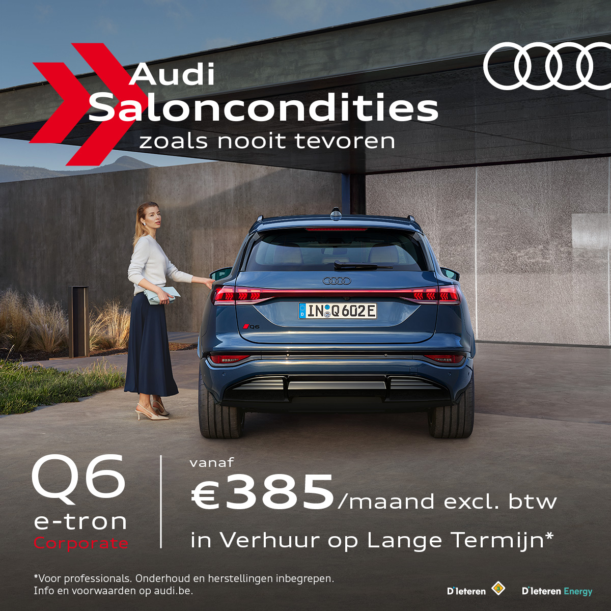 Audi Belgium Facebook ad