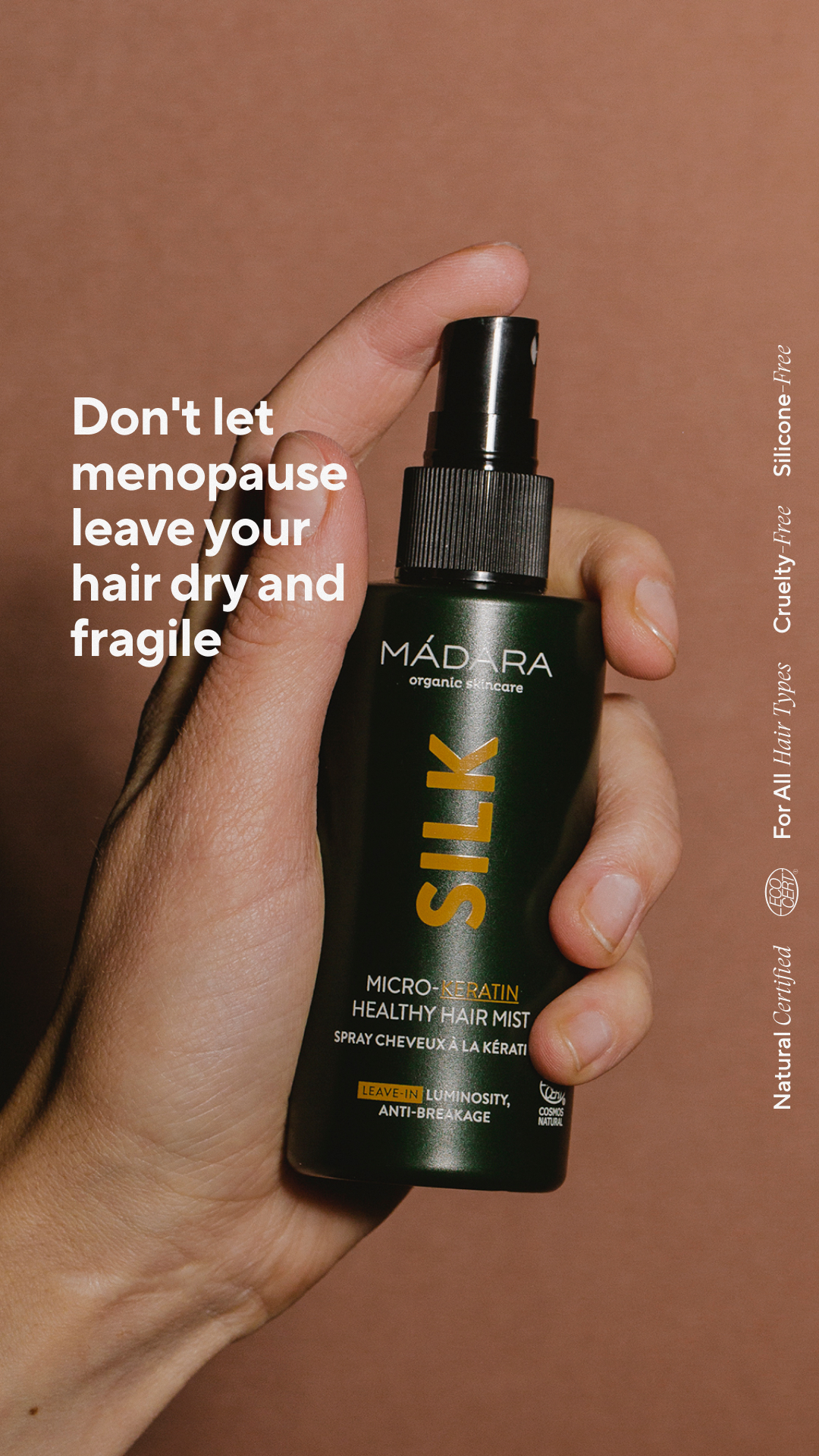 Mádara Organic Skincare Facebook ad