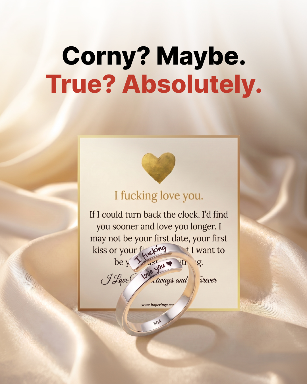 Hope Rings Facebook ad