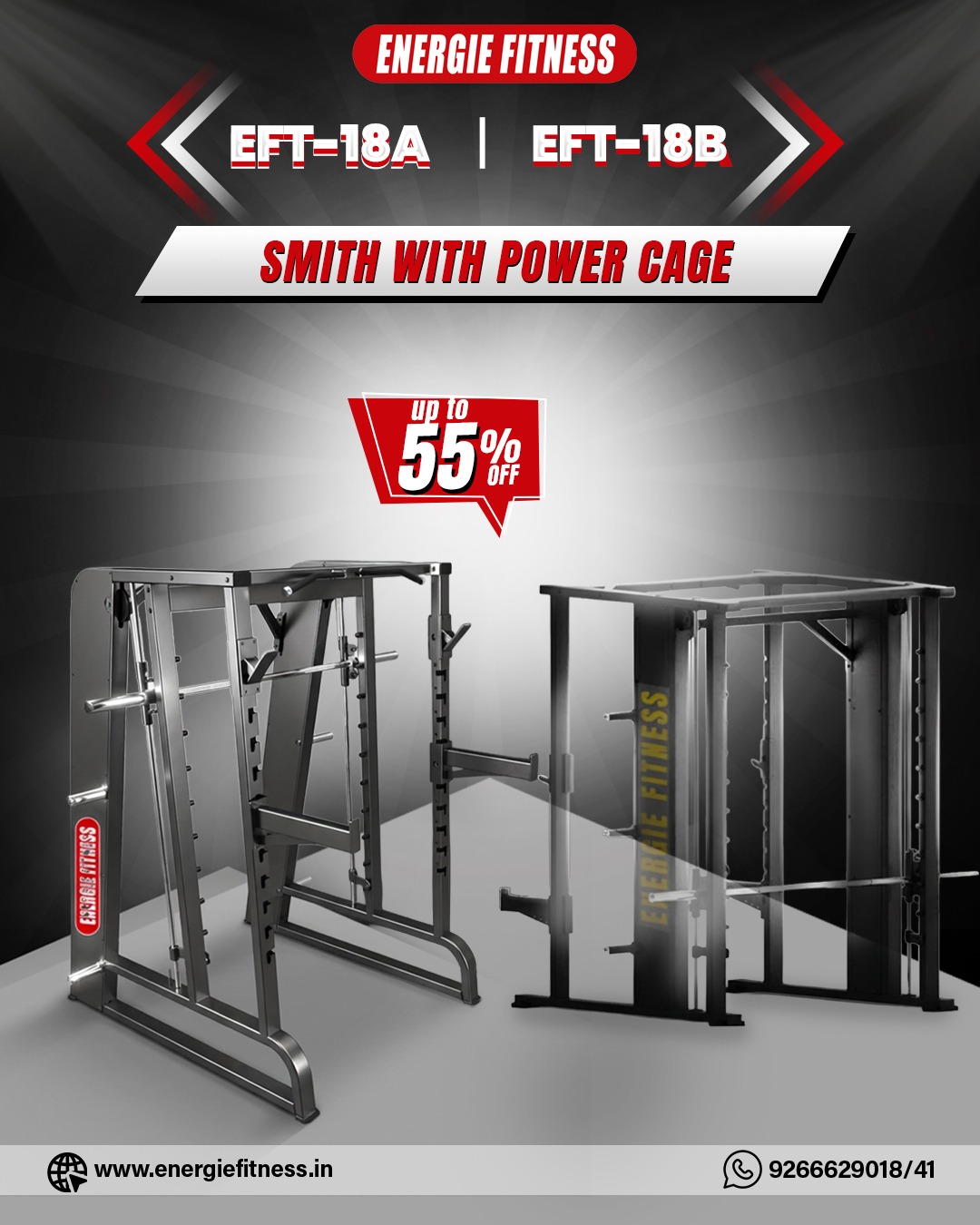 Energie Fitness Facebook ad
