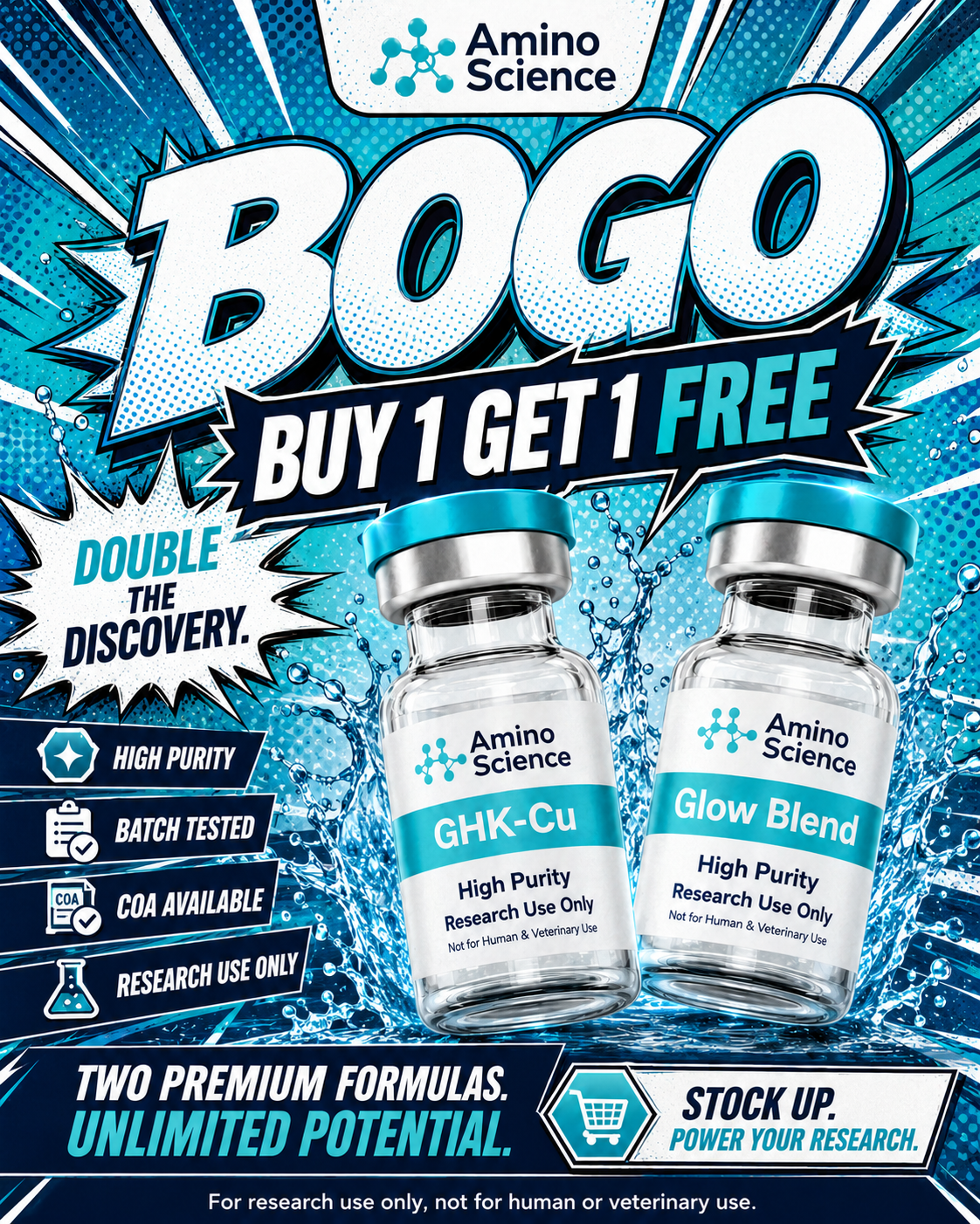 Amino Science Labs Facebook ad
