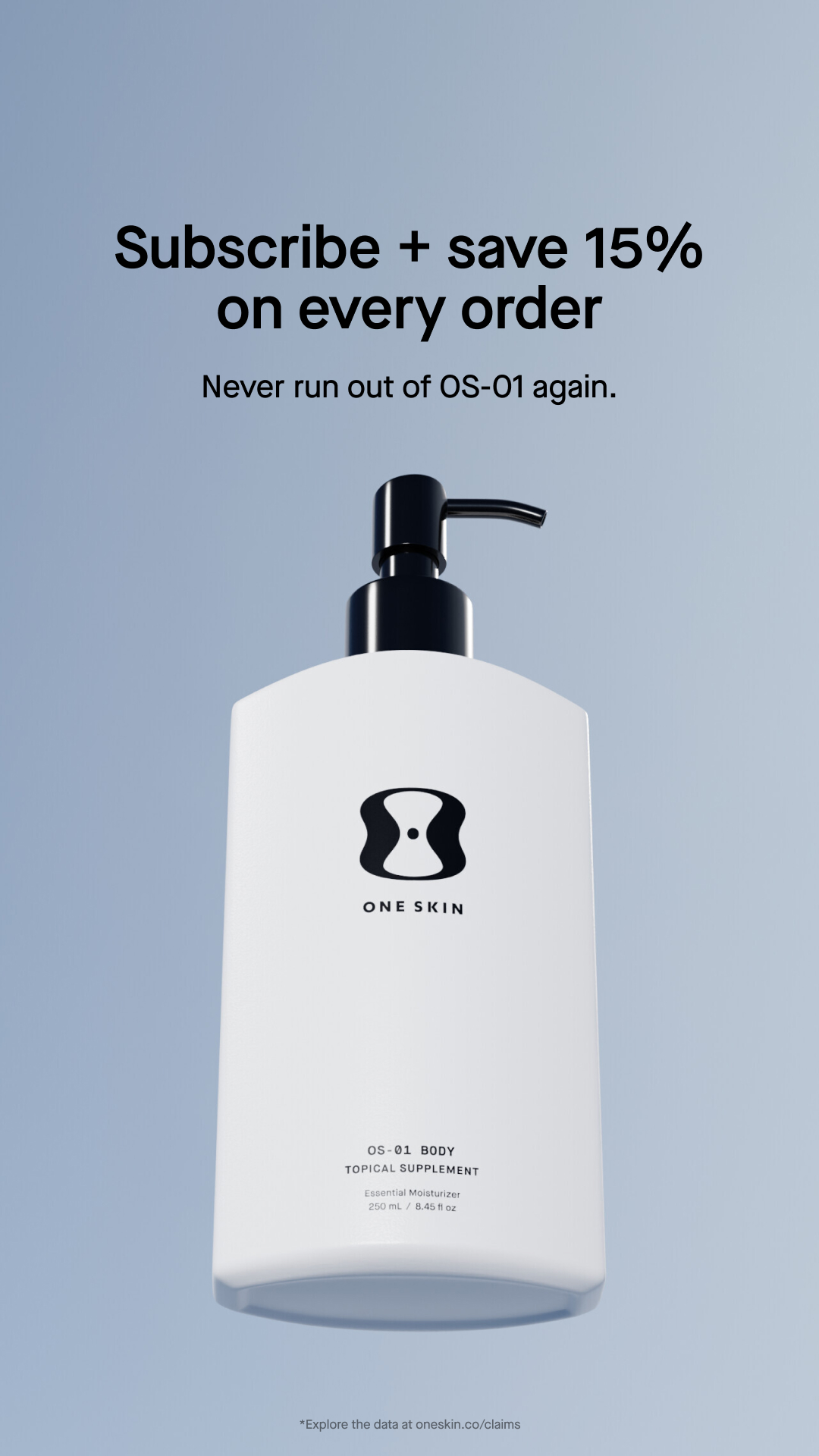 OneSkin Facebook ad