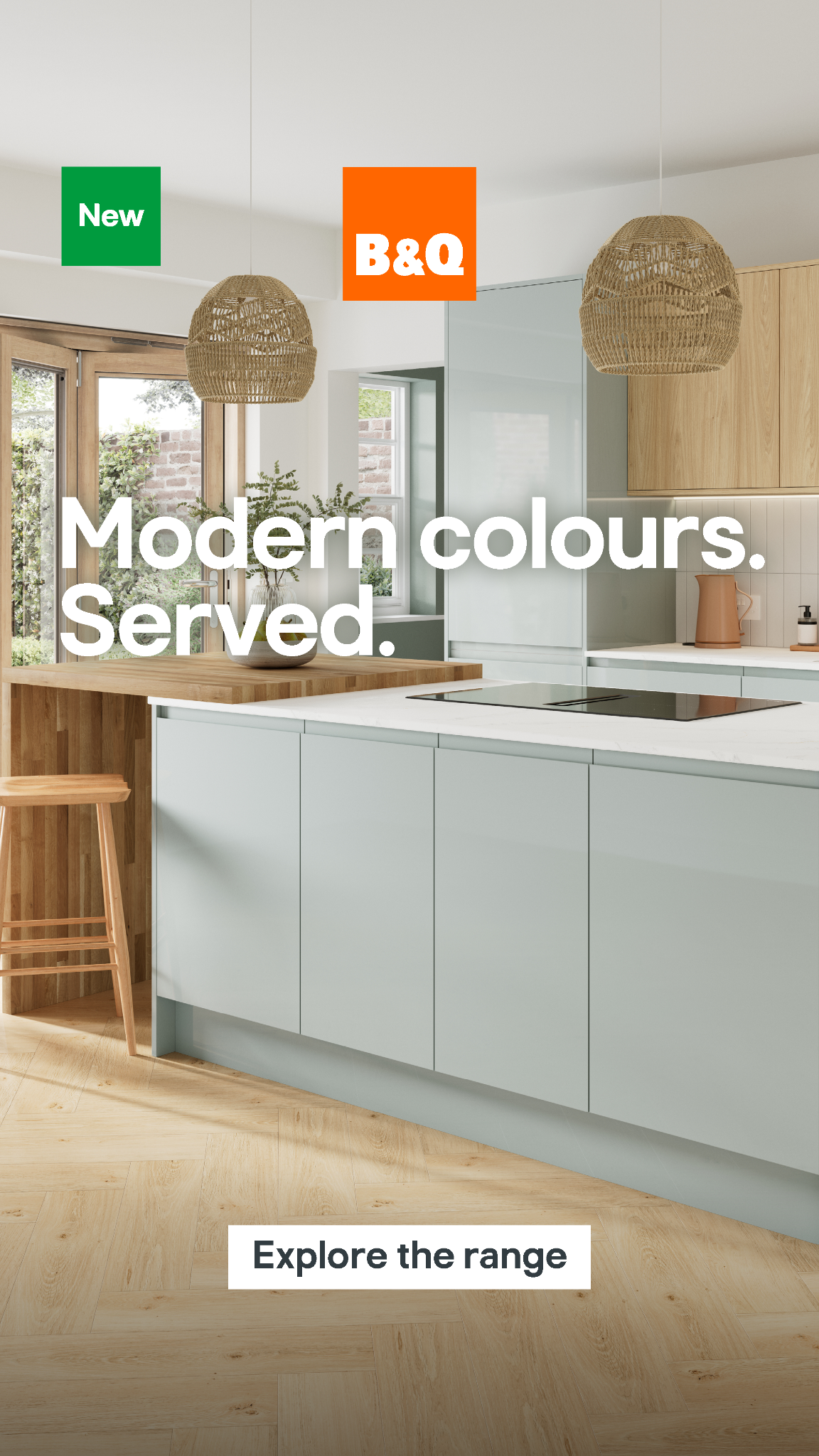 B&Q Facebook ad