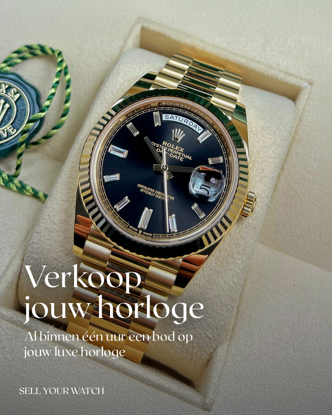 Sell Your Watch Facebook ad: Ontvang binnen een uur een bod