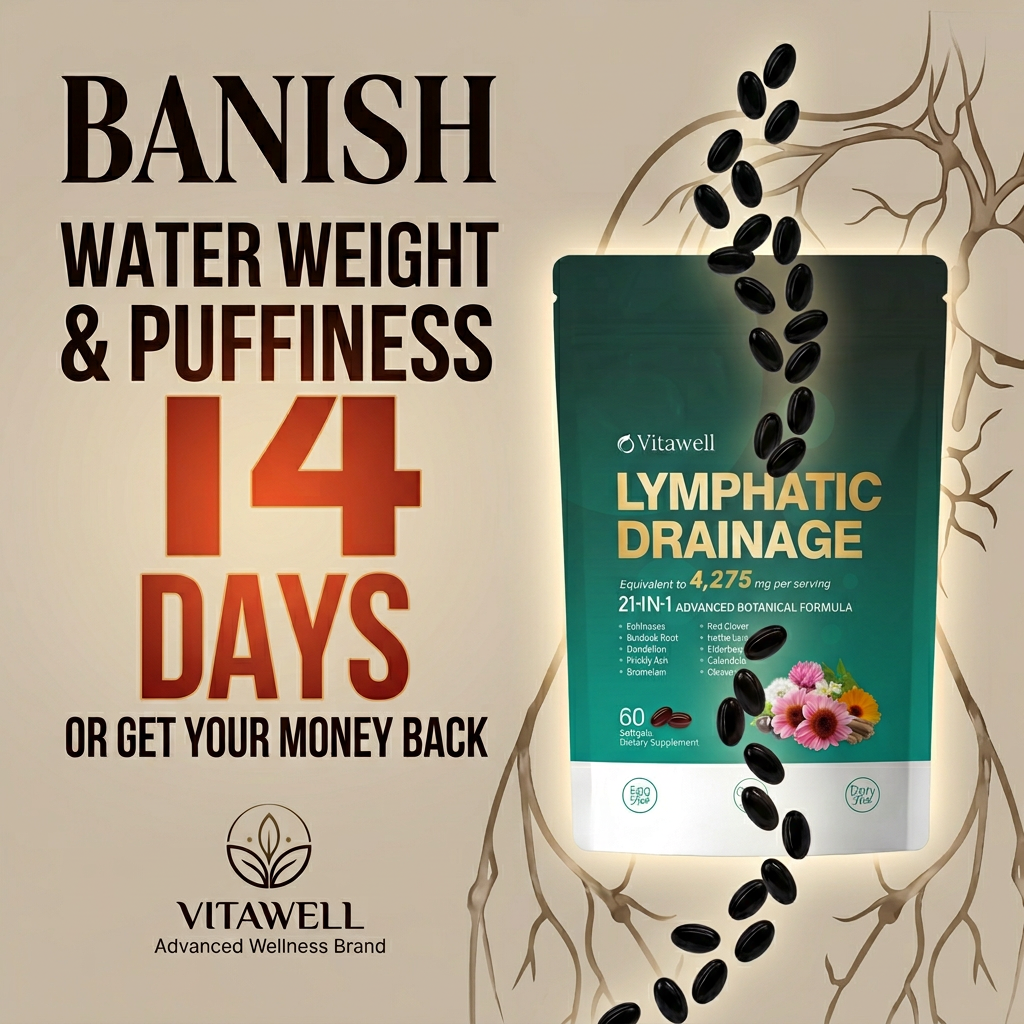 Wellness Daily Facebook ad: 50% OFF | Reduce Swelling & Feel Lighter