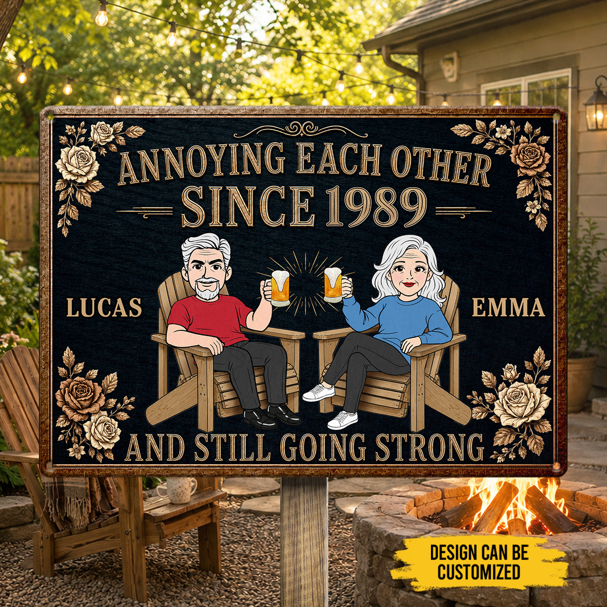 Pawfect House UK - Custom Gift Facebook ad: This beautiful custom metal sign brings hope for…