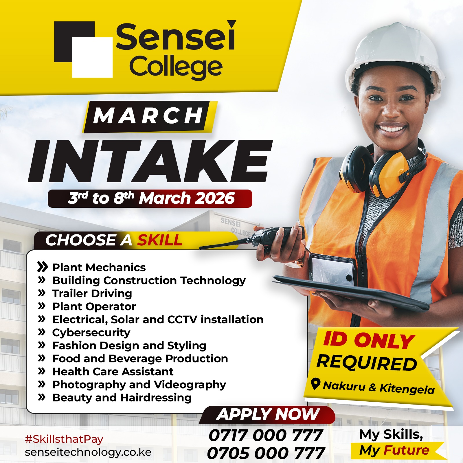 Sensei Institute of Technology -SiT Facebook ad